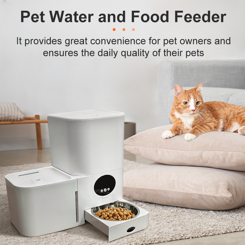 2-in-1 Automatic Pet Feeder-Pawty Global