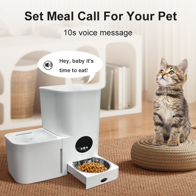 2-in-1 Automatic Pet Feeder-Pawty Global