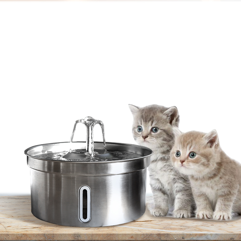 Steel stainless water fountain
