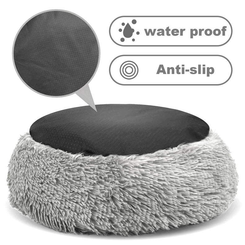 Pet Calming Donut Bed-Pawty Gobal