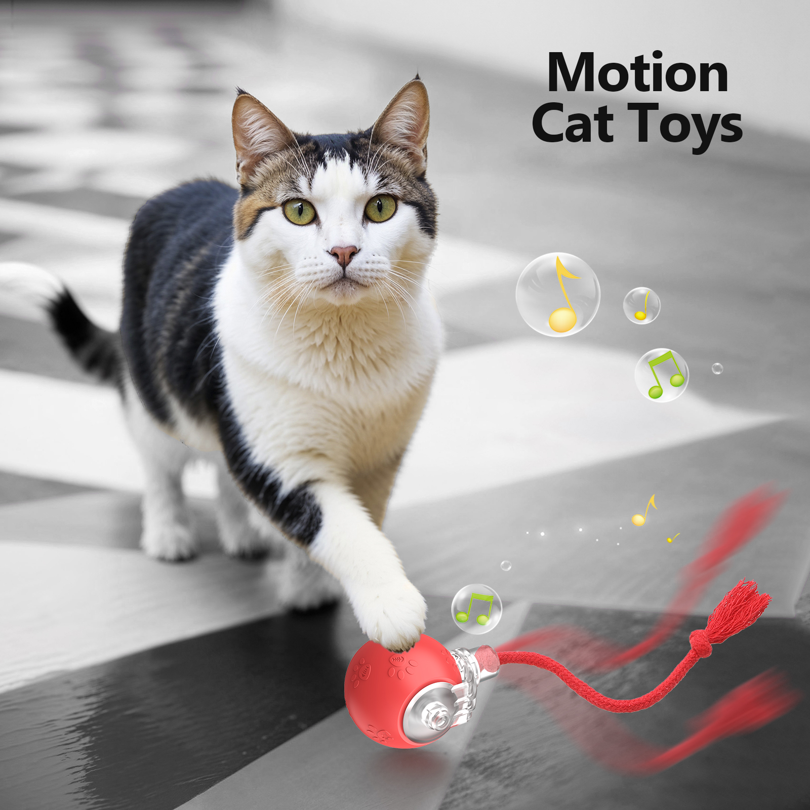 Interactive Cat Ball