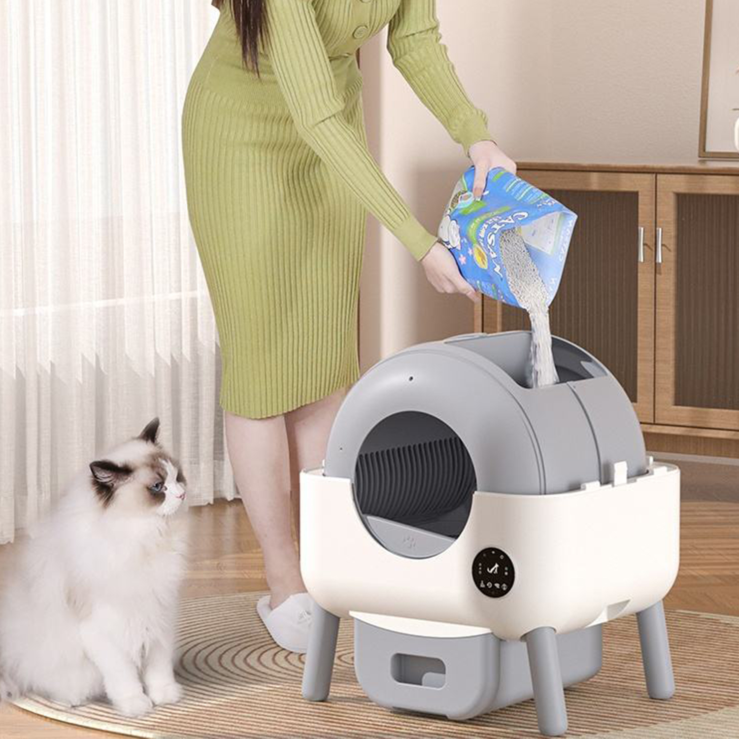Smart Cat litter Box-Pawty Global