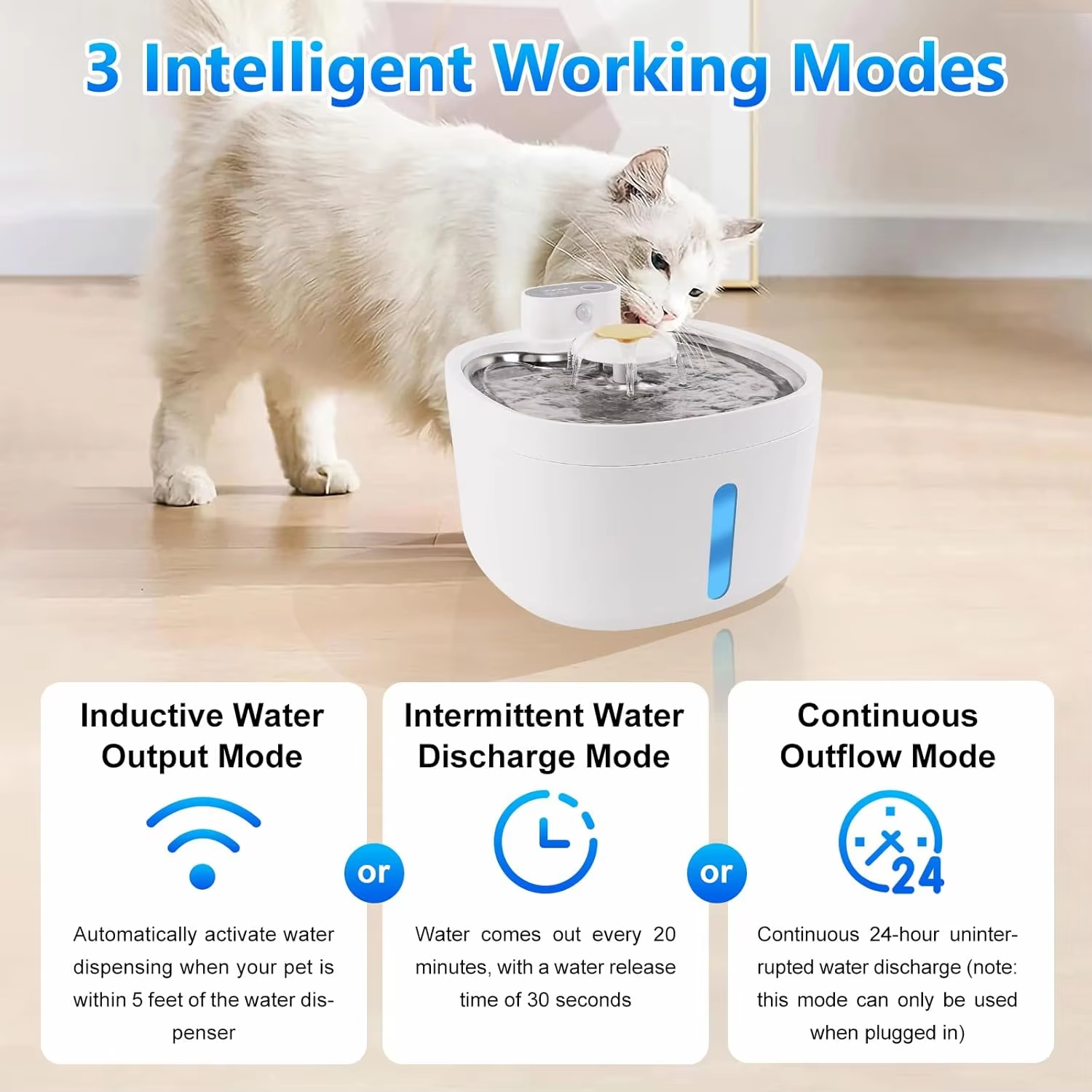Wireless Pet Water Fountain