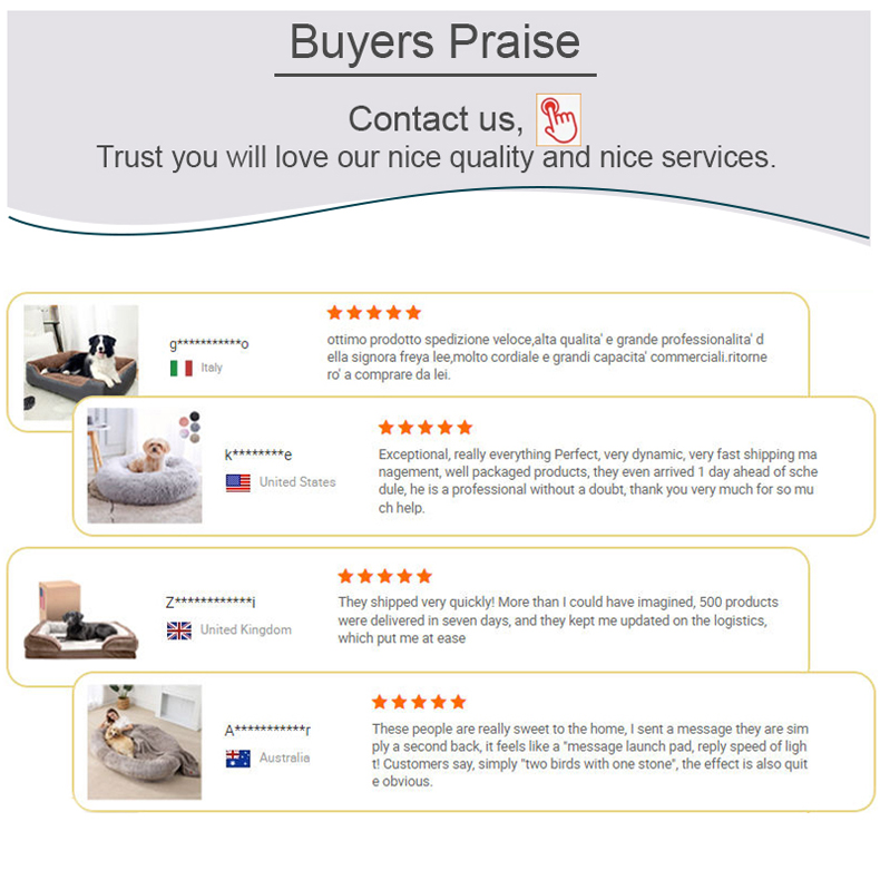 Pet Calming Donut Bed-Pawty Gobal