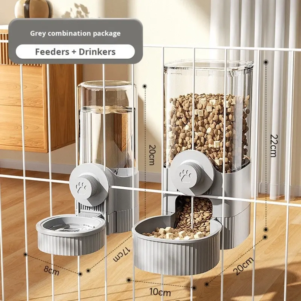 Hanging Automatic Pet Feeder & Water Dispenser Pawty Global Main picture