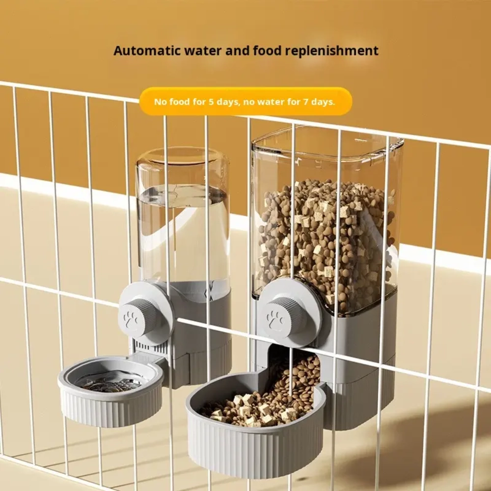Hanging Automatic Pet Feeder & Water Dispenser Pawty Global Main picture