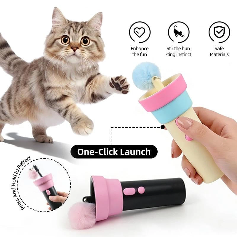 Interactive Motorized Cat Toy main picture Pawty Global