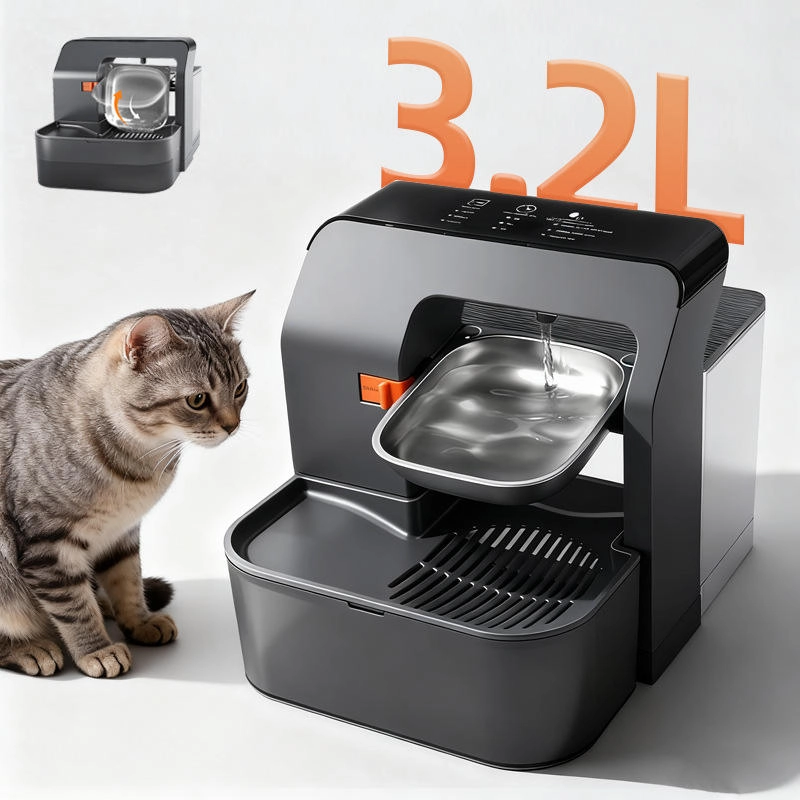 Wireless Separated Pet Fountain OEM/ODM | Pawty Global Main picture