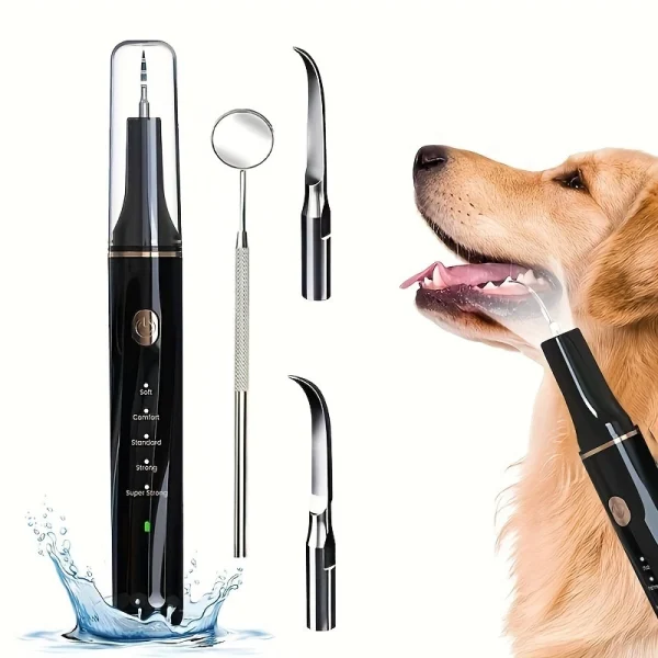 Pawty Global Wholesale Smart Ultrasonic Pet Dental Scaler with Negative Ion Technology