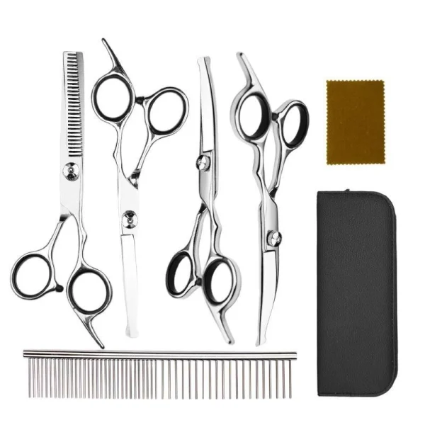 Pawty Global 6″ Premium Steel Pet Grooming Scissors Wholesale