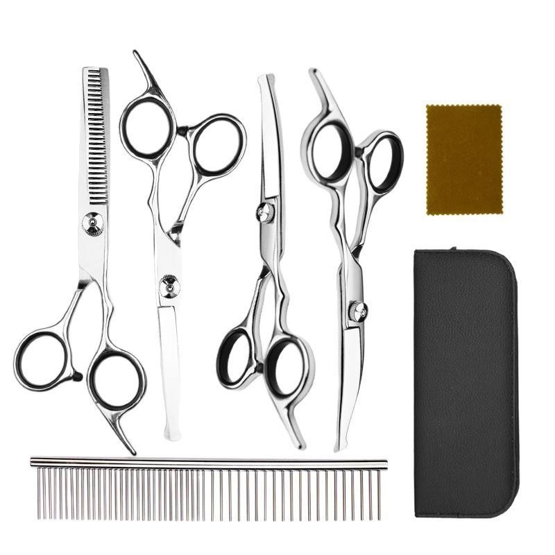 Pawty Global 6" Premium Steel Pet Grooming Scissors Wholesale Main Picture