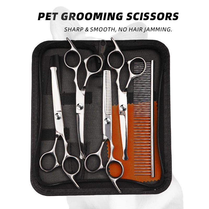 Pawty Global 6" Premium Steel Pet Grooming Scissors Wholesale