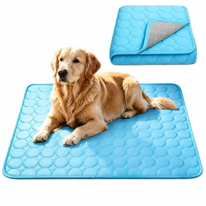 Pawty Global Wholesale Ice Silk Pet Cooling Mat – 3-Layer Breathable Cooling Pad for Dogs & Cats
